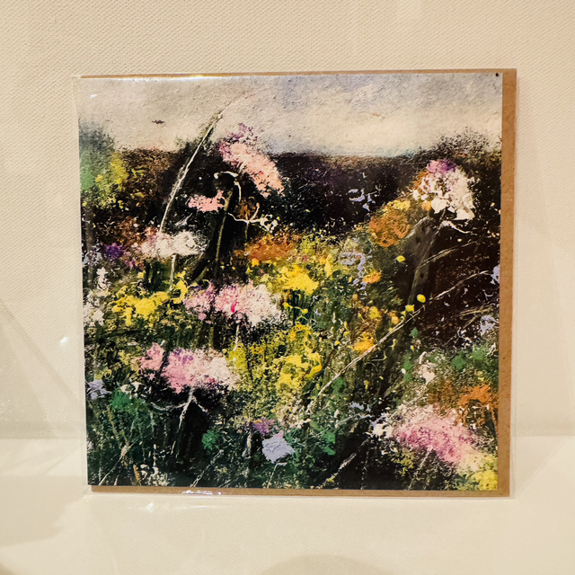 Greetings card- Yellow Gorse