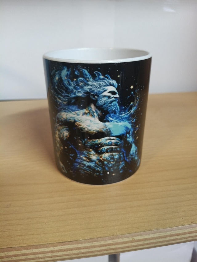 11 Oz Keramik Tasse Wassermann 325ml