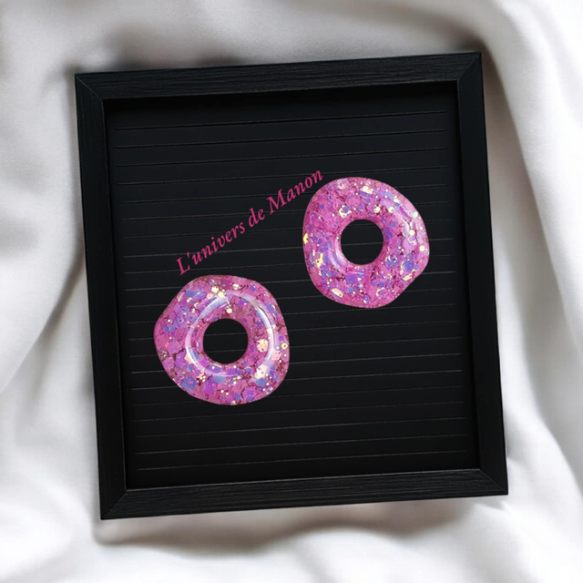 2 Pampilles  (créoles interchangeables)  