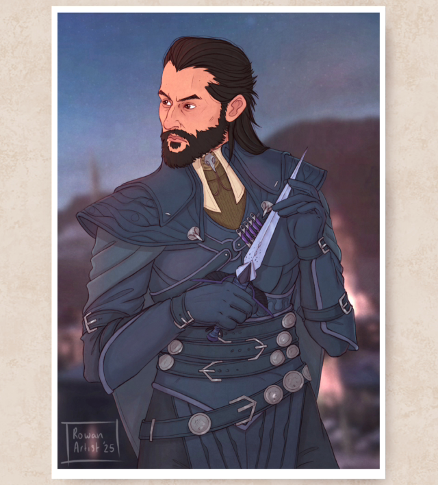 Dragon Age - Lucanis Print-P57