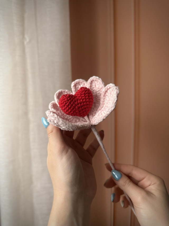 Cœur en fleur