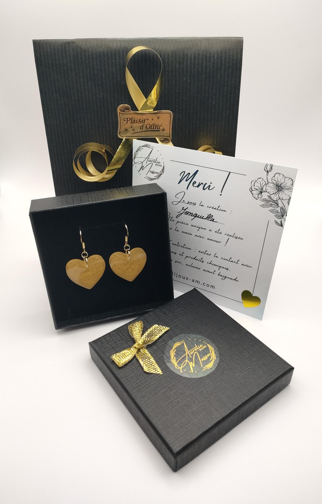 Boucles d'oreilles "Jonquilla"