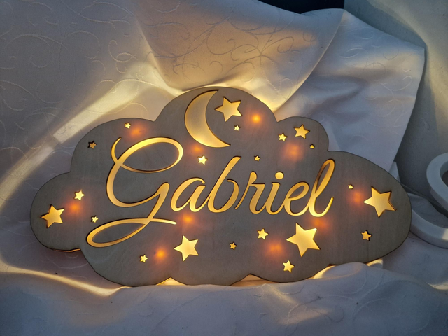 Veilleuse nuage
