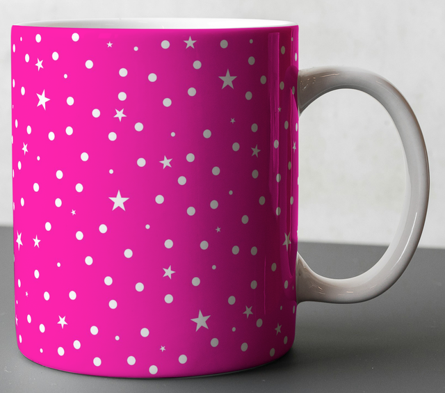 Star & Dots Mug 