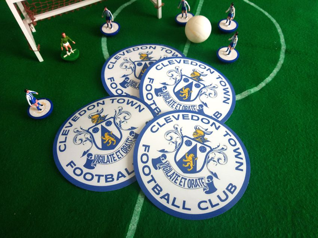 Clevedon Town Car Window Cling Sticker