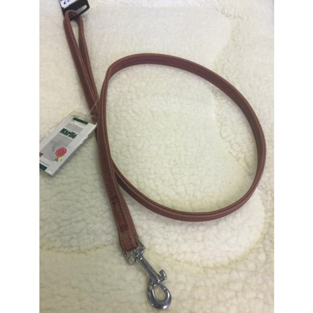 Karlie buffel leder lijn bordeaux XS 110cm