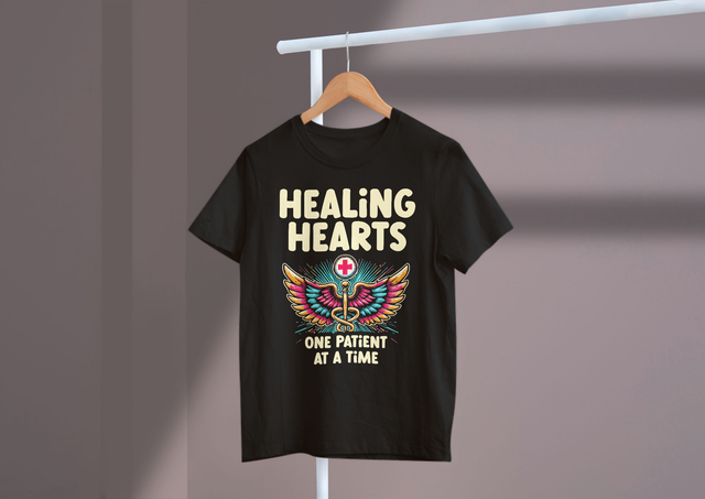 Healing Hearts One Patient At A Time Nursing Care Patient. Heilende Herzen. Ein Patient nach dem anderen. Pflegebedürftiger