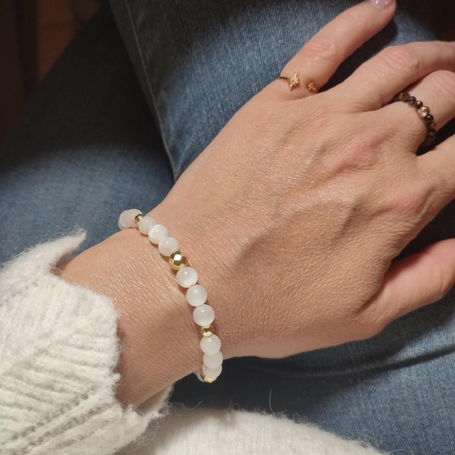 Bracelet Louise Sélénite 