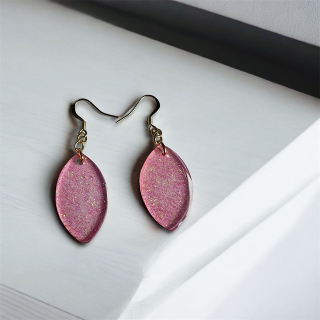 Boucles d’oreilles Éclat de rose