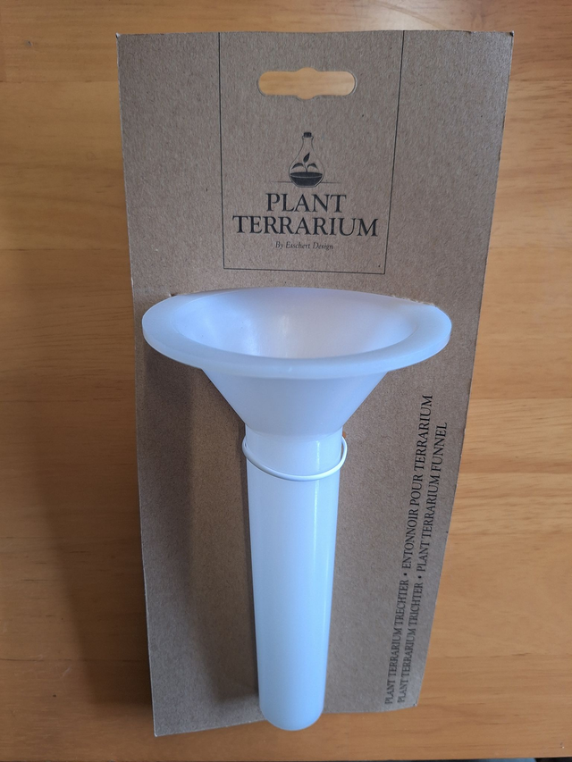 Terrarium funnel.