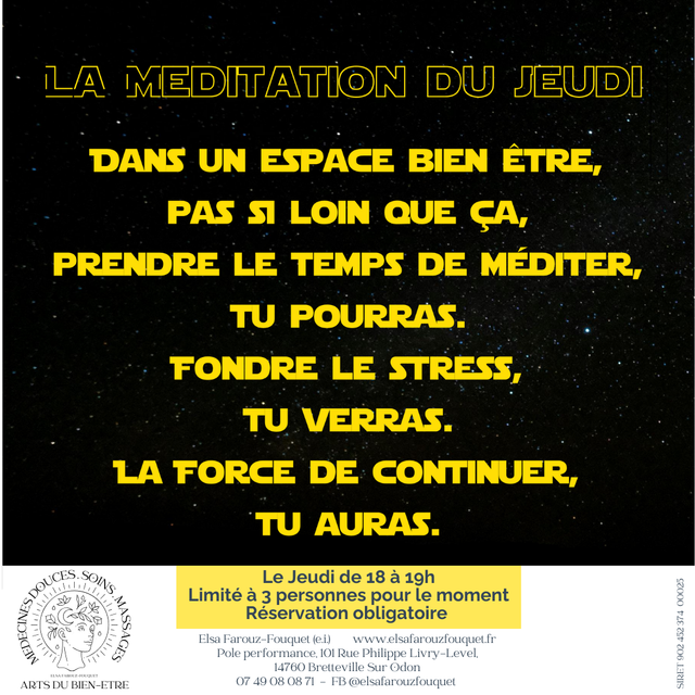 LA MEDITATION DU JEUDI