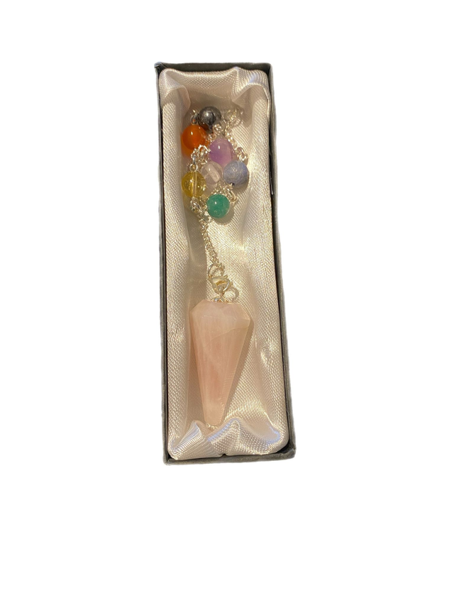 Rose Quartz Chakra Pendulum / Bracelet