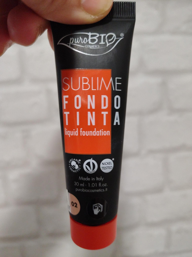 Produit maquillage Purobio Fond de teint Sublime 
