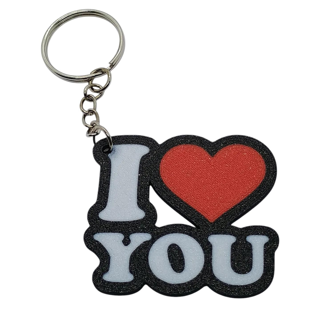 Eternal Love in Your Hands! 💖 Romantic "I Love You" Keychain for Valentine's Day 💕