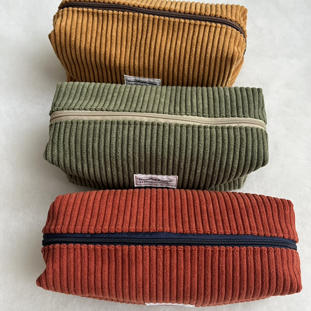 Trousse en velours – Douce, pratique, stylée