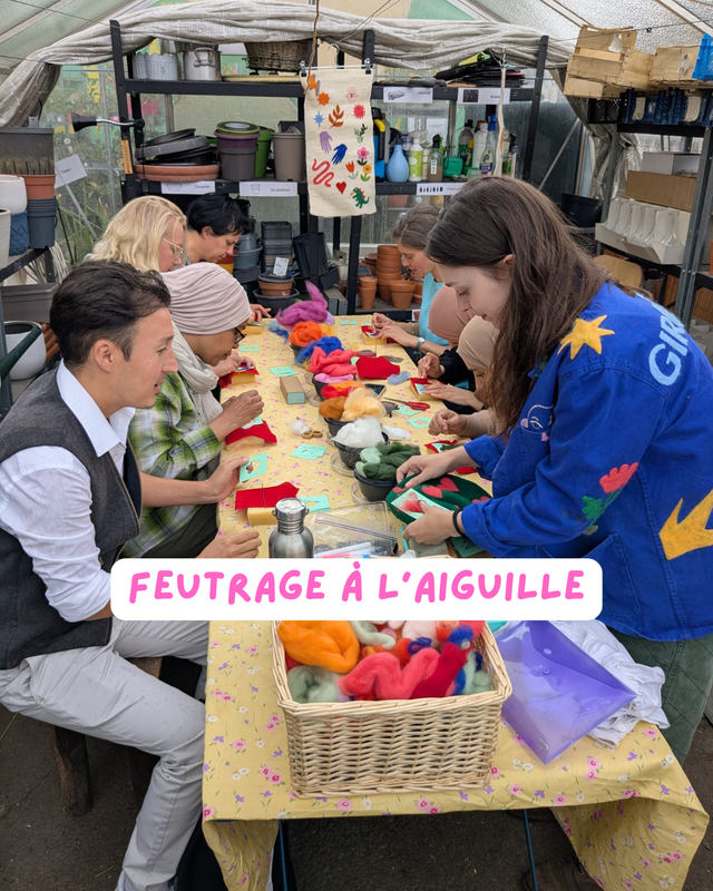 Ateliers fête du printemps de la Brocante Verte