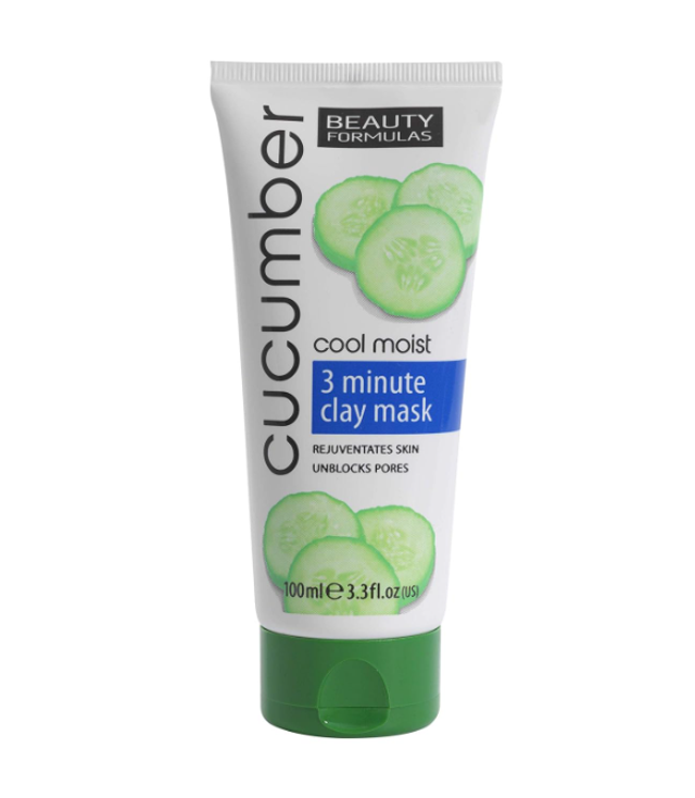 Beauty Formulas: Cucumber 3 minute Clay Mask 100ml