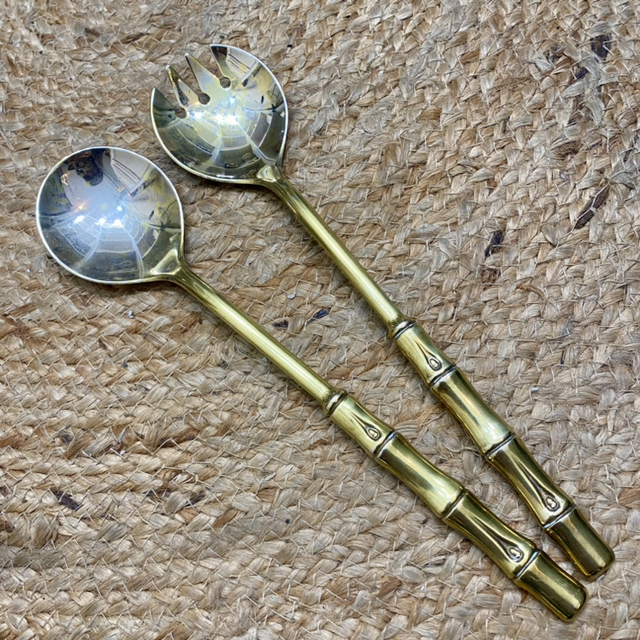 Couverts à salade BAMBOU 