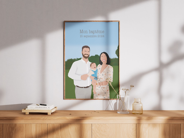 Affiche personnalisée