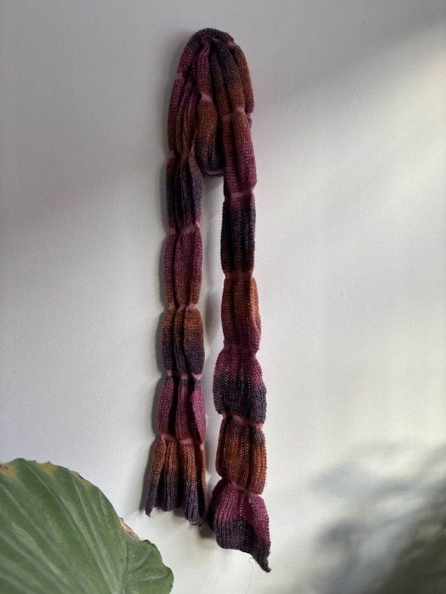 salami scarf changeant 