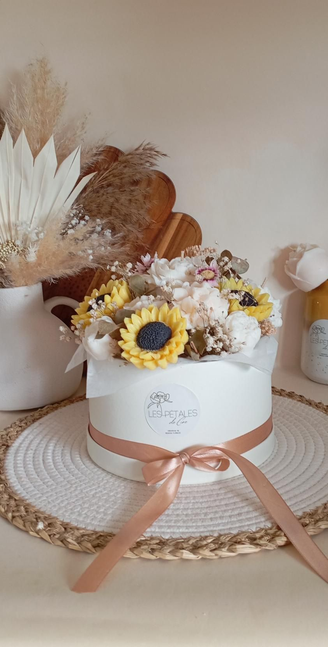 Boîte fleurs éternelles
