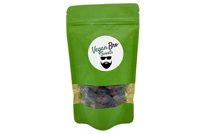 Vegan Bro mini Bag Lakritz gemischt 200g