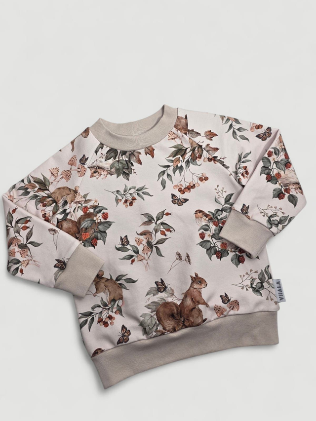 Collegepaita TINY FOREST CREAM