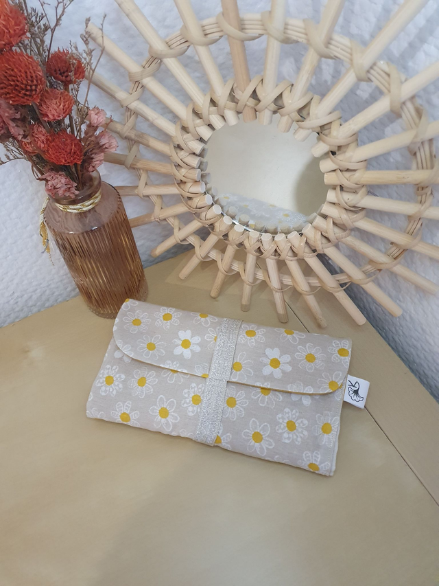 Pochette Tote bag Marguerites