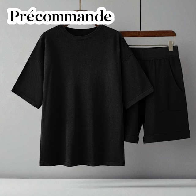Ensemble femme KALY | Noir PRÉCOMMANDE 