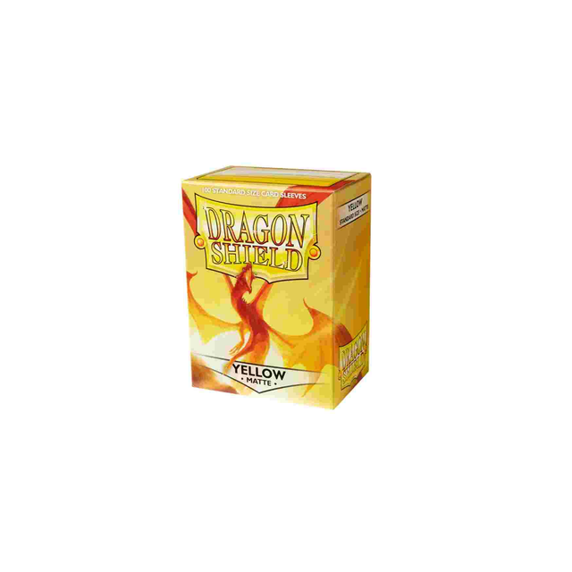 Dragon Shield Matte 100 Sleeves - Yellow