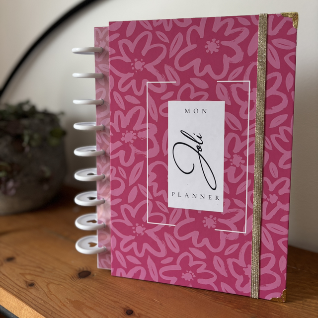 Planner deluxe rose 