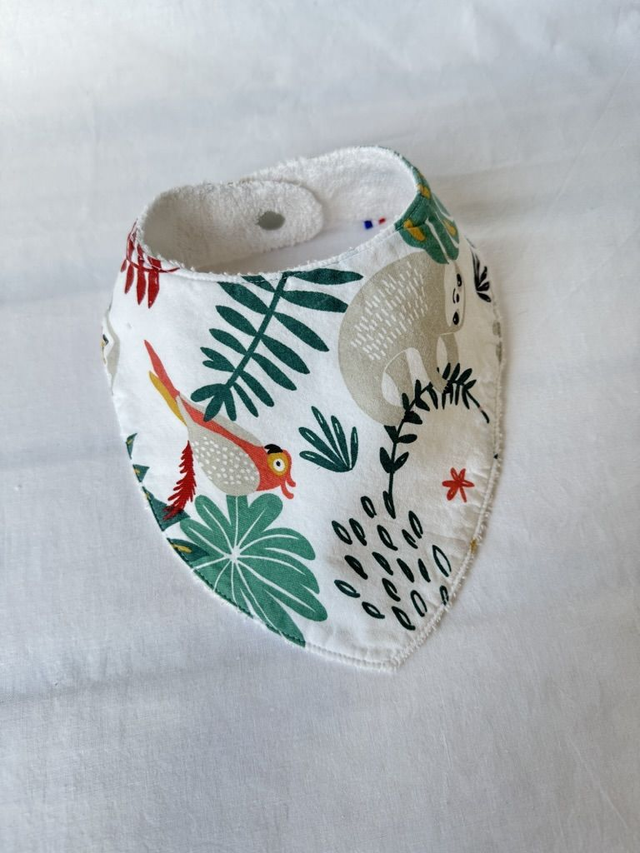 Bavoir bandana bébé (0-12 mois)