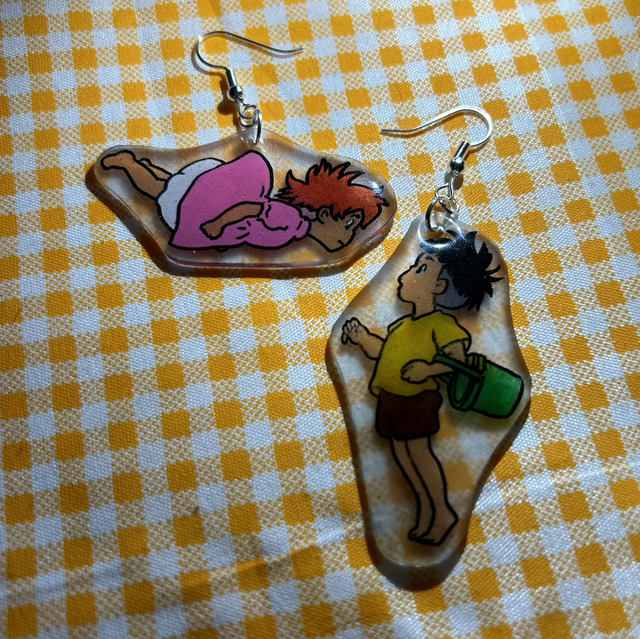Pendientes Ponyo