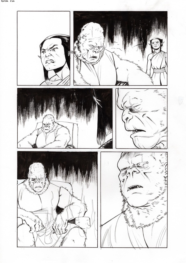 09/2025 - ThunderCats : Pumyra #1 Page 23 - ORIGINAL, A3 (11.7x16.5)