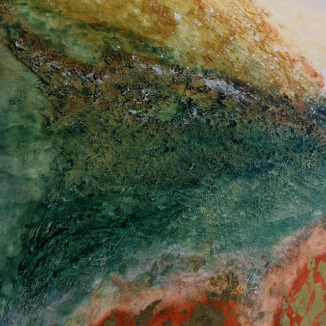 Terra Sauvage - art abstrait contemporain - paysage abstrait - grand format