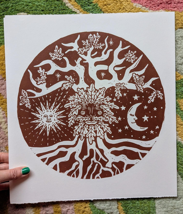 The Green Man - Brown