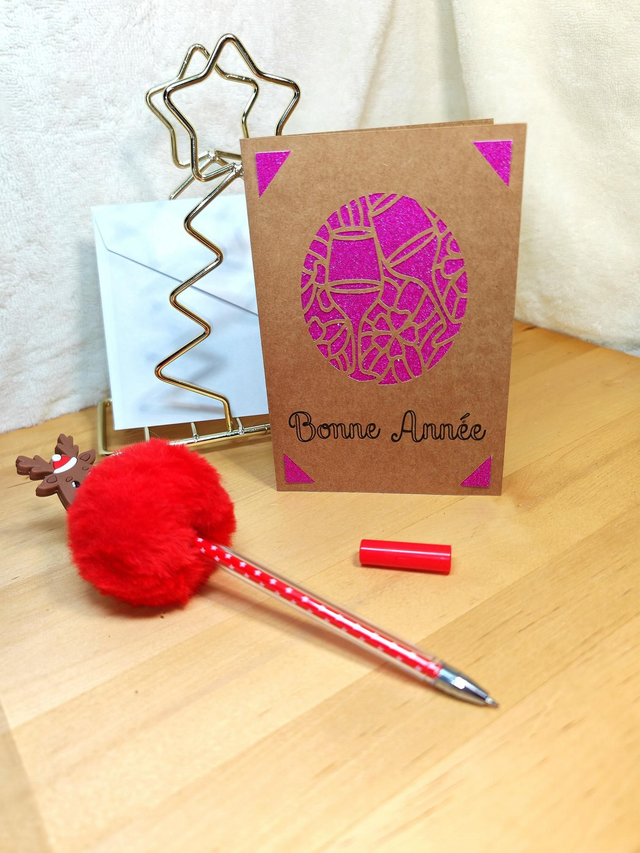 Carte bonne année 