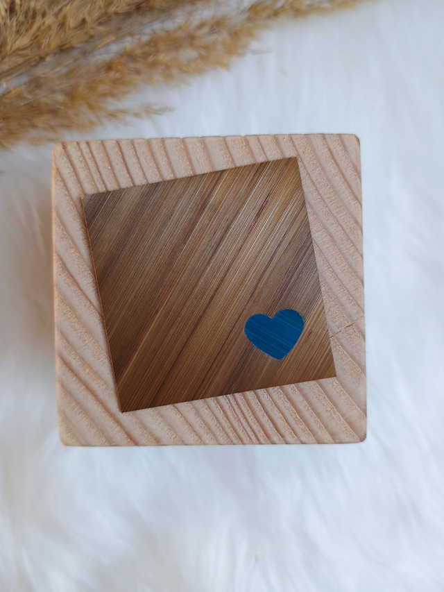 Magnet Carré bicolore