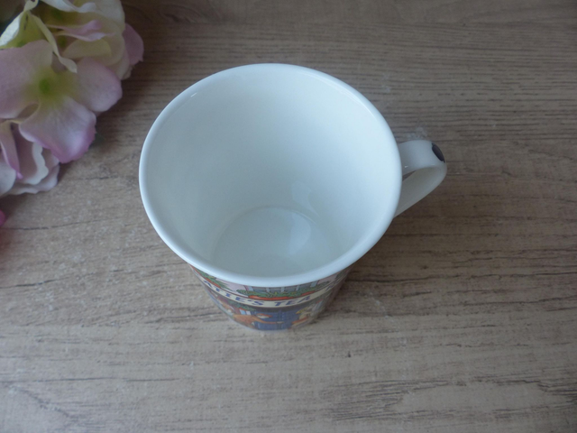 Mug La Vie à Londres Windsor Porcelaine de Chine, Tasse Anglaise Coutumes et Mode de Londres Vintage