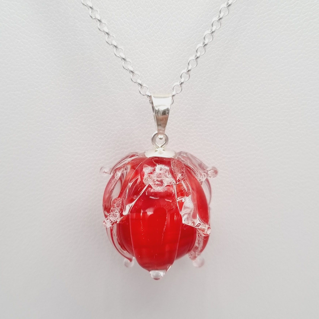 Pendentif Clochette rouge (grand modèle)