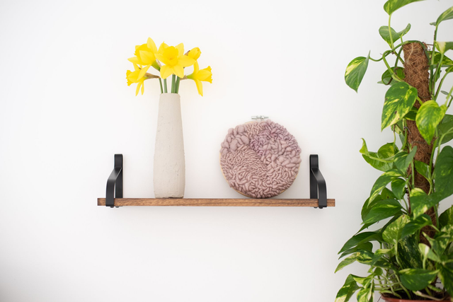 Purple Punch Needle Hoop