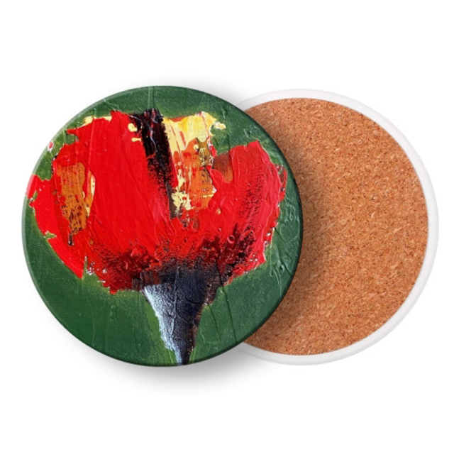 Sottobicchiere Papavero 2