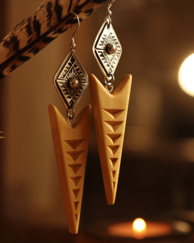 Boucle d'oreille "Wind Breath"