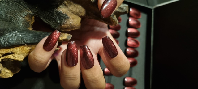 Soft réd cat eyes  little ballerine S 