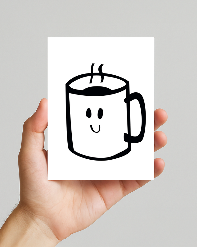 Koffie | MOMENT Collectie | A6 kaart