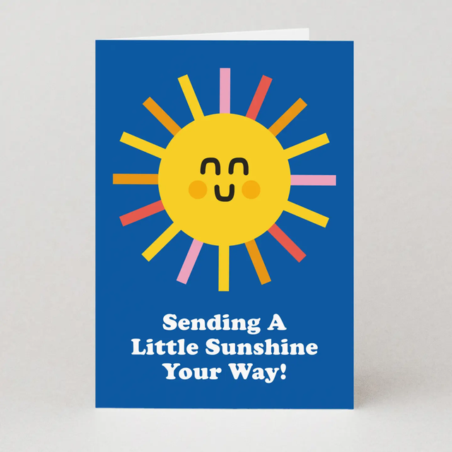 Sending Sunshine Thinking of You Card | Get Well Soon Card