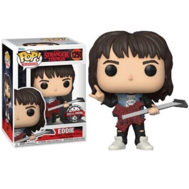 Funko - STRANGER THINGS - POP Funko 1250 - Eddie (With Guitar)
