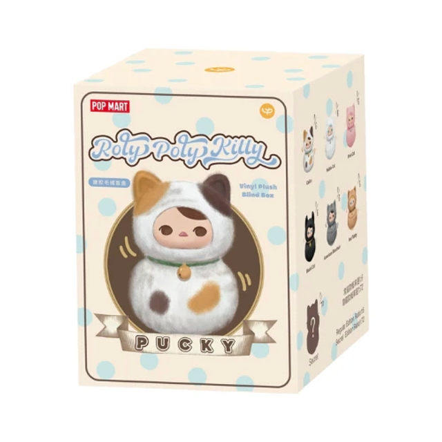 POP MART Pucky Roly-Poly Kitty (Blind Box)