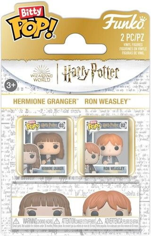 Books A Million Hermione Granger &amp; Ron Weasley - Bitty Pop Pack