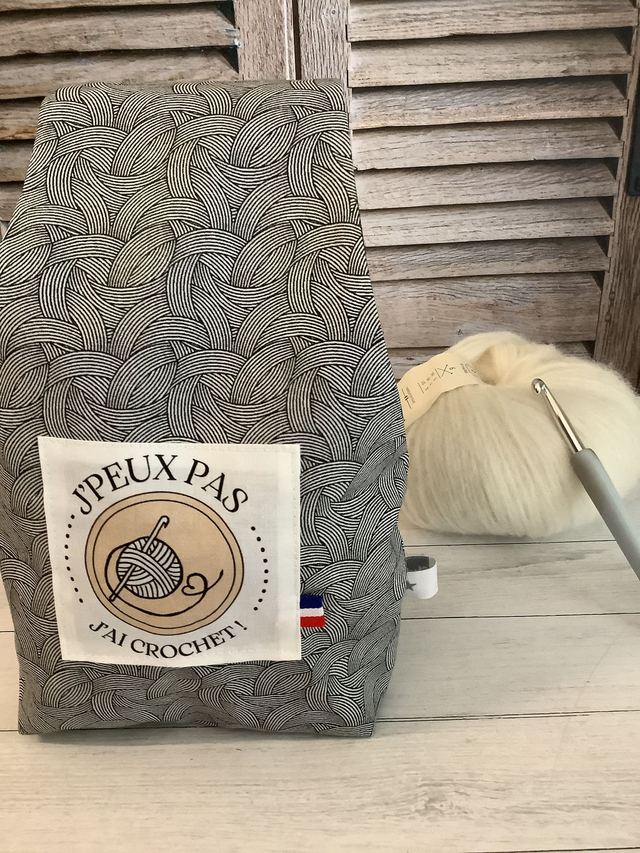 Mon sac Charlottefil Crochet ou tricot